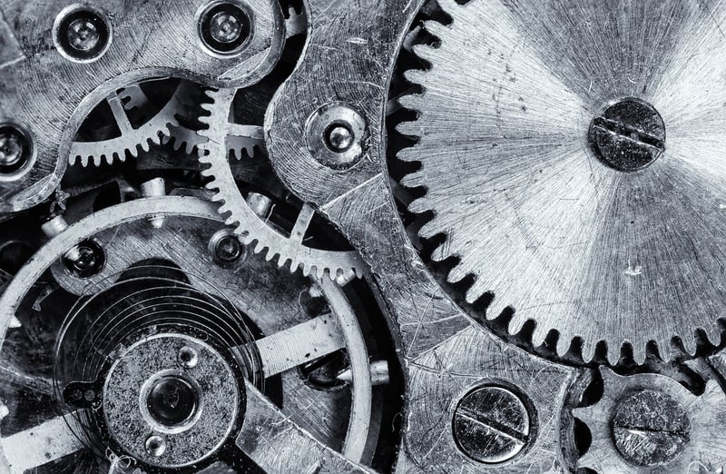 Teamwork and Gear Cogwheels